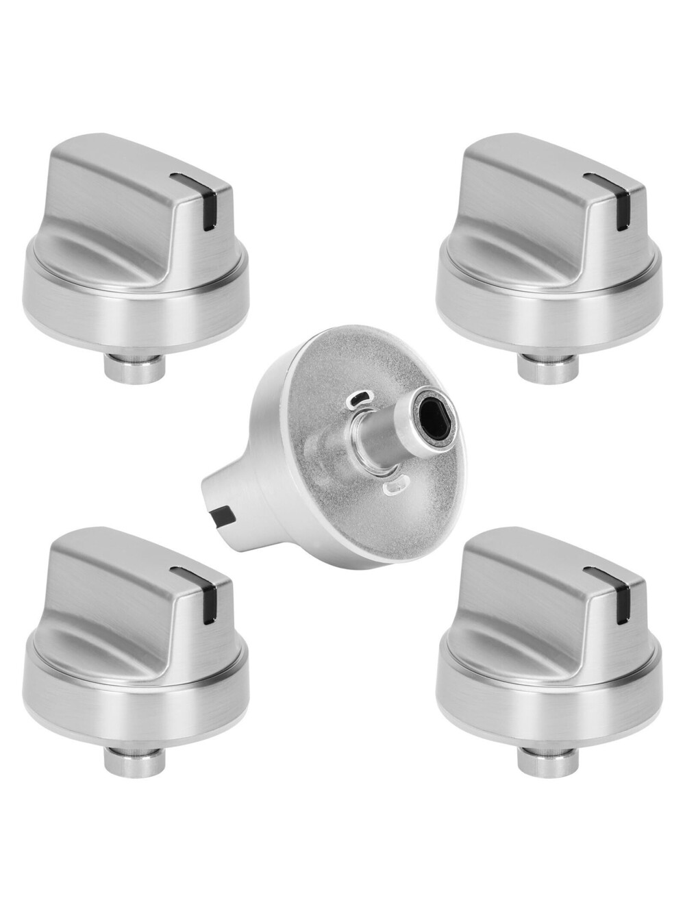 WB03X29315 Knob Fit for GE Stove Knobs Replacements (5 Pack) B12